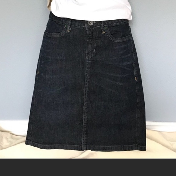 Converse Dresses & Skirts - Converse One Star Denim Pencil shirt size 4